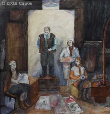 Художники Ленинграда - Савченко Оксана, 13 лет.jpg Художники Ленинграда - Савченко Оксана, 13 лет.jpg